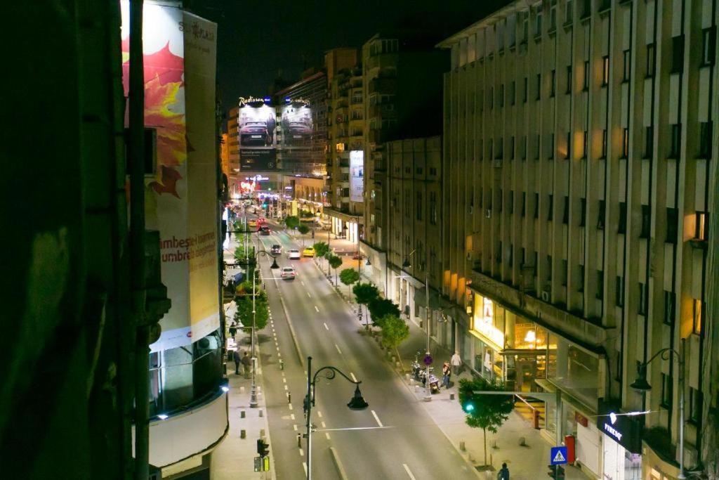 Appartamento Studio Central Calea Victoriei Bucarest Esterno foto